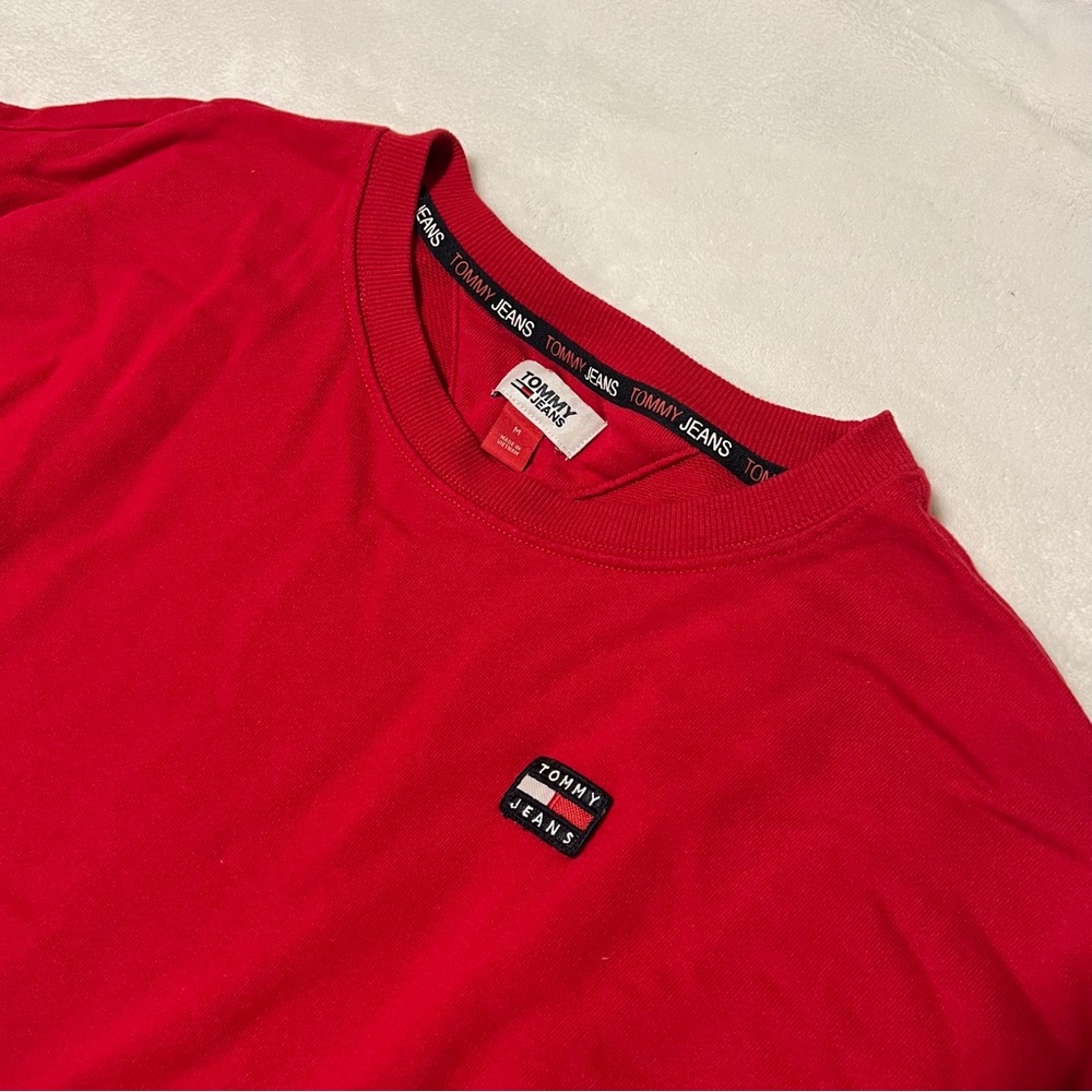 Tommy Hilfiger red sweatshirt M